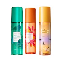 Colors in Nature x3 Green Coconut Tropical y Golden